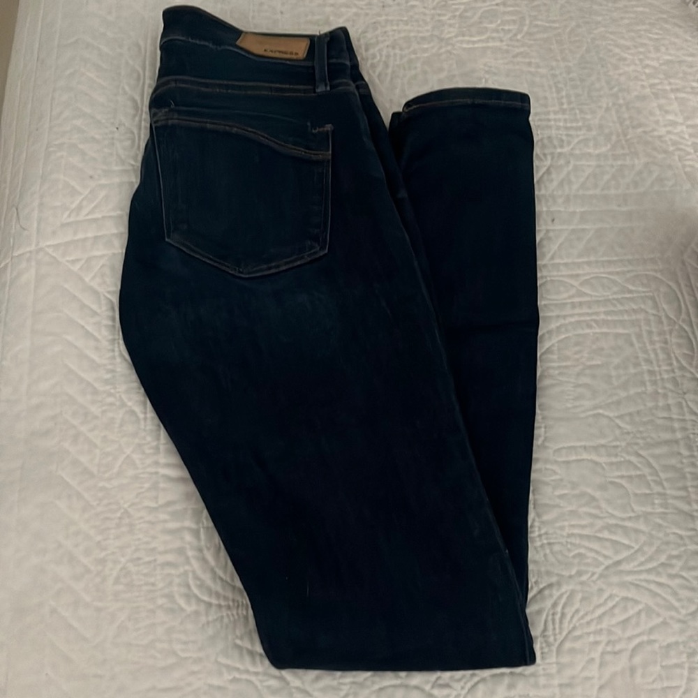 Express mid rise skinny leggings - inseam 29”